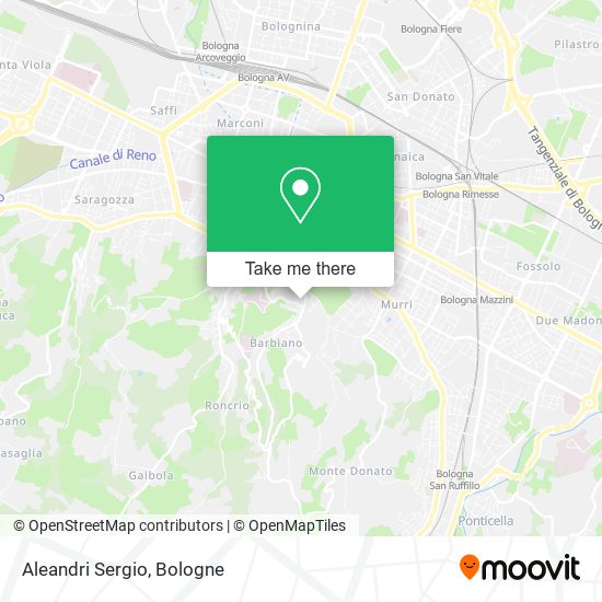 Aleandri Sergio map