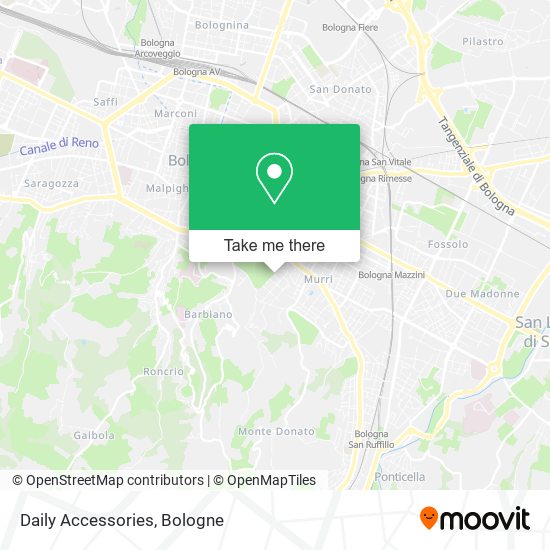 Daily Accessories map