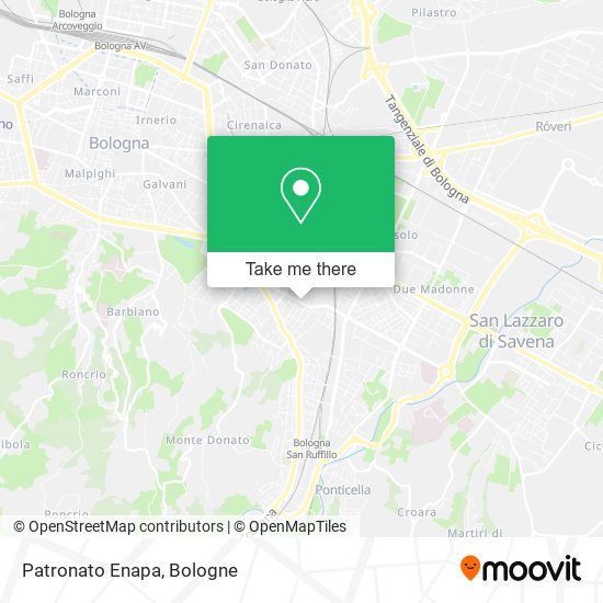 Patronato Enapa map