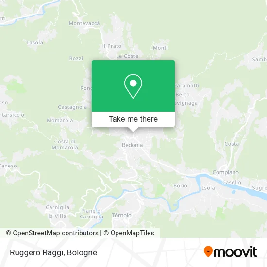 Ruggero Raggi map