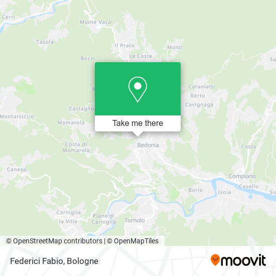 Federici Fabio map