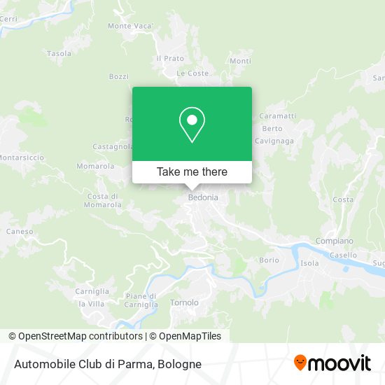 Automobile Club di Parma map