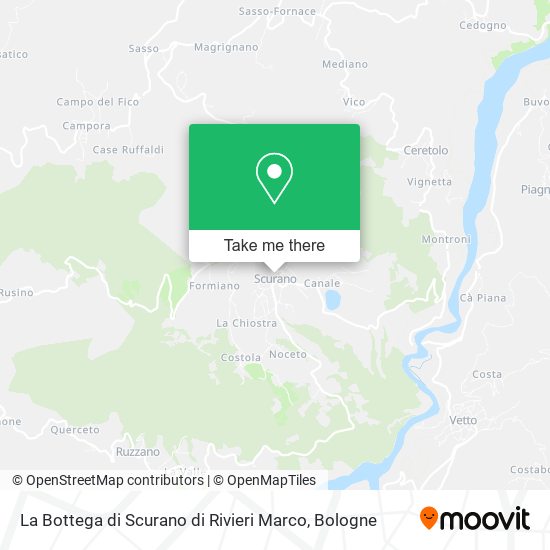 La Bottega di Scurano di Rivieri Marco map