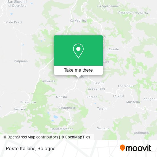 Poste Italiane map