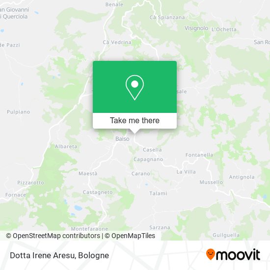 Dotta Irene Aresu map