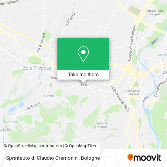 Sprintauto di Claudio Cremonini map