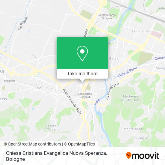Chiesa Cristiana Evangelica Nuova Speranza map