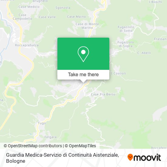 Guardia Medica-Servizio di Continuità Aistenziale map