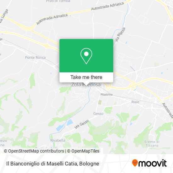 Il Bianconiglio di Maselli Catia map