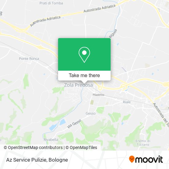 Az Service Pulizie map