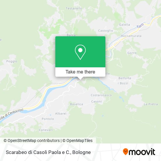 Scarabeo di Casoli Paola e C. map