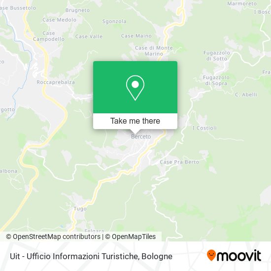 Uit - Ufficio Informazioni Turistiche map