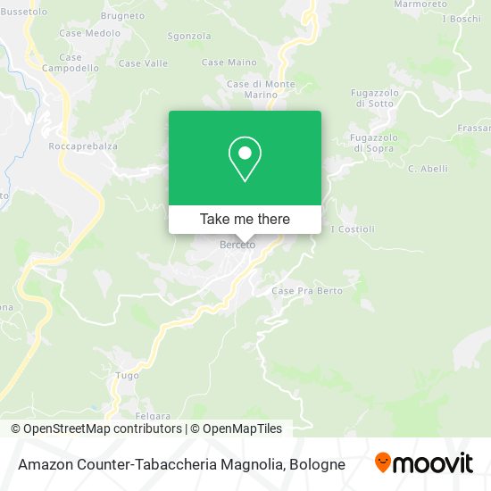 Amazon Counter-Tabaccheria Magnolia map