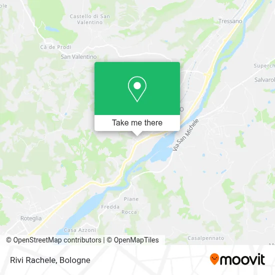 Rivi Rachele map
