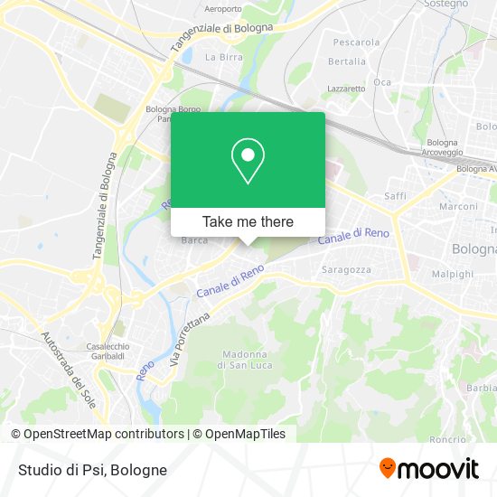 Studio di Psi map
