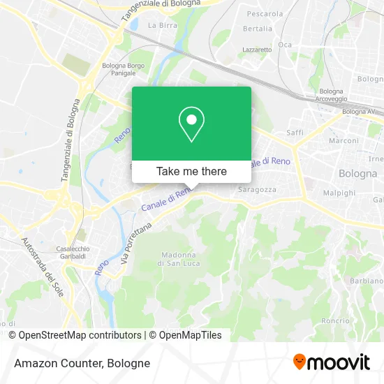 Amazon Counter map