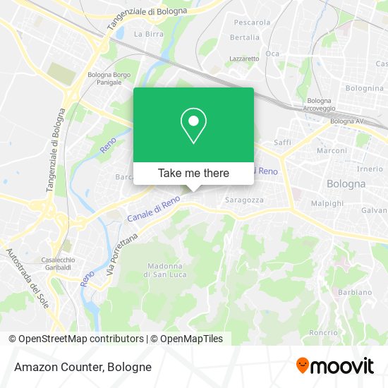 Amazon Counter map