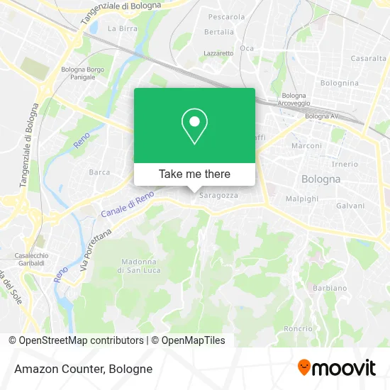 Amazon Counter map