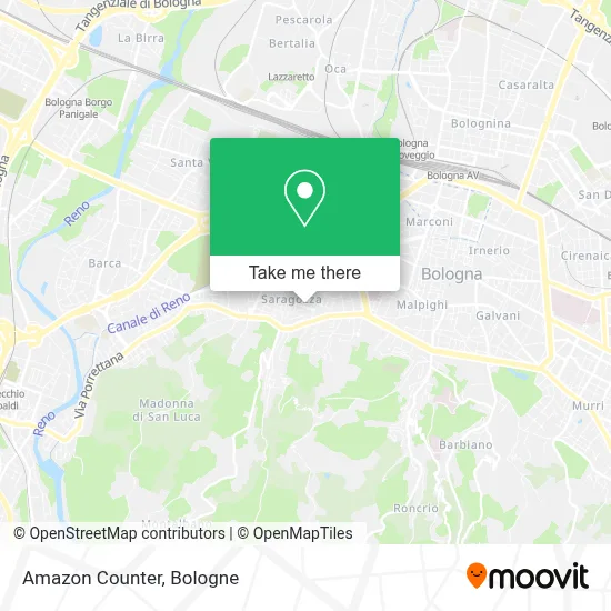 Amazon Counter map