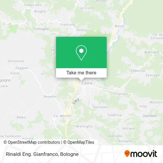 Rinaldi Eng. Gianfranco map