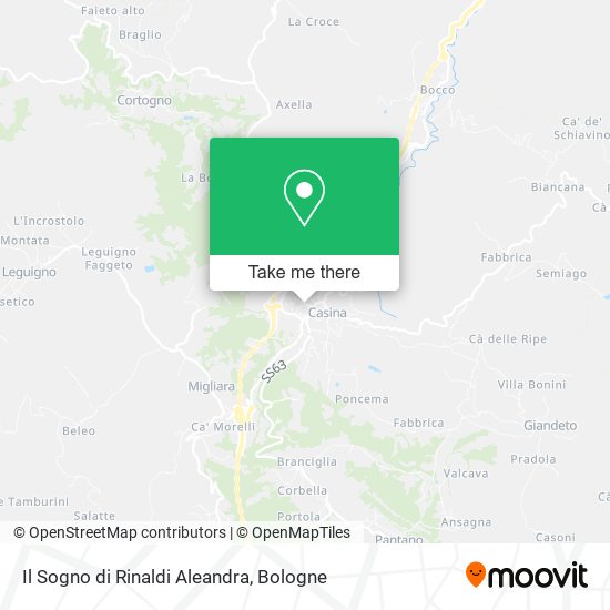 Il Sogno di Rinaldi Aleandra map