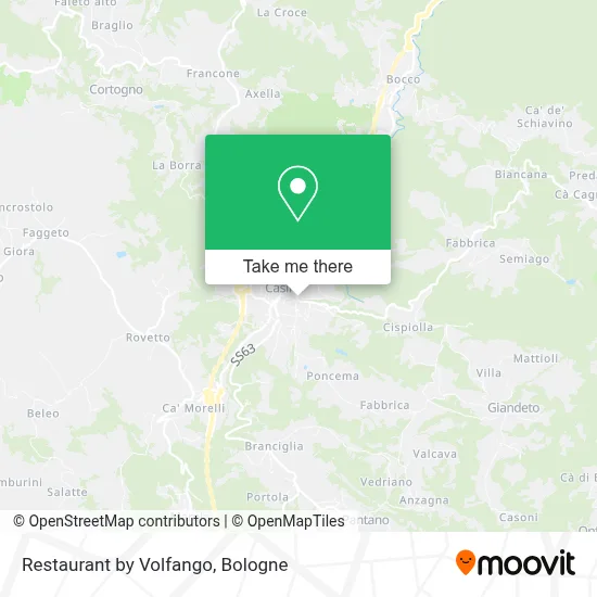 Restaurant by Volfango map