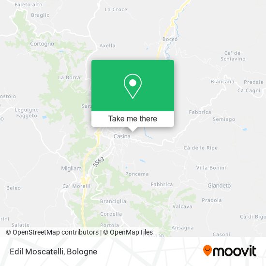 Edil Moscatelli map