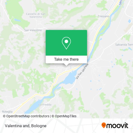 Valentina and map