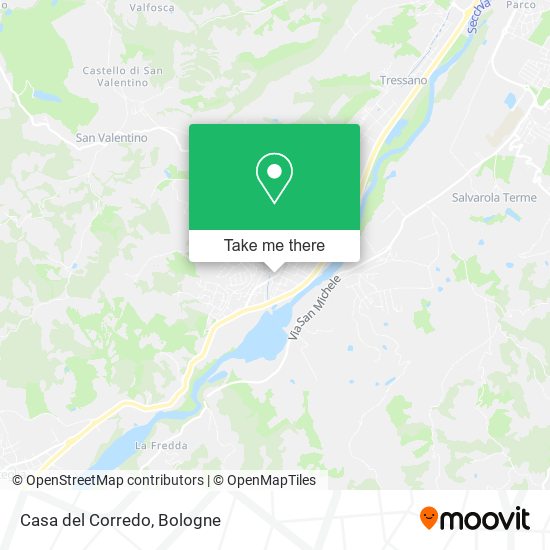 Casa del Corredo map
