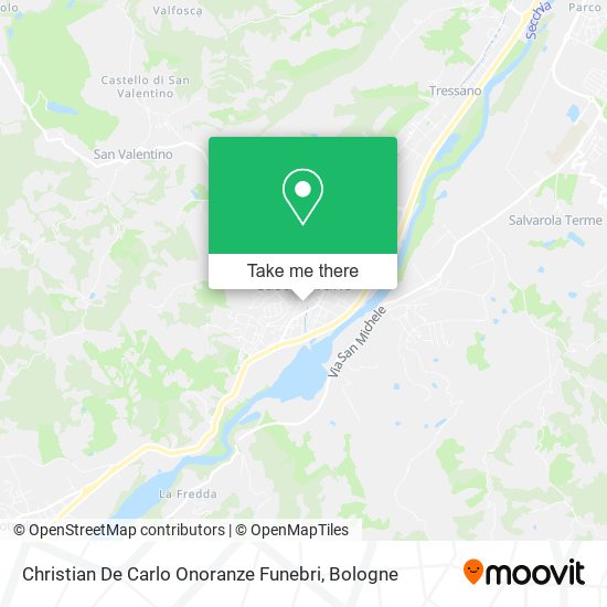 Christian De Carlo Onoranze Funebri map