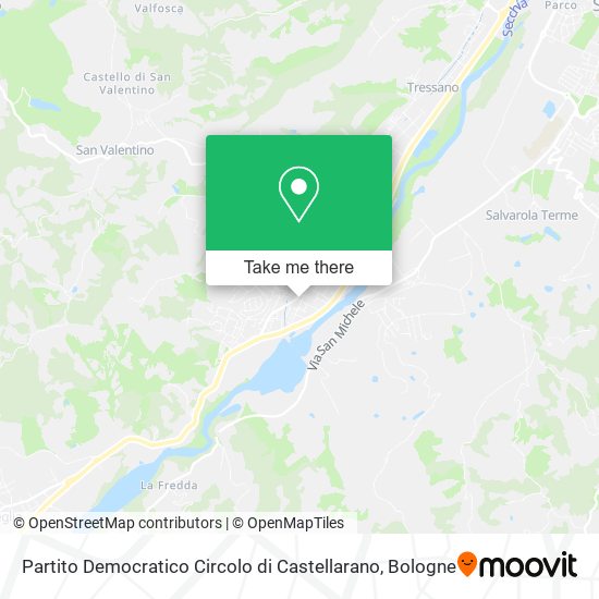 Partito Democratico Circolo di Castellarano map