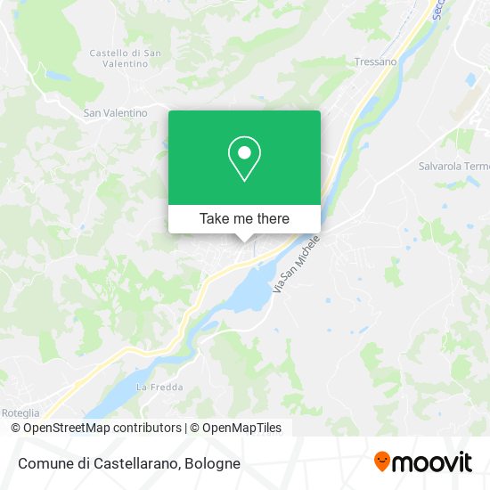 Comune di Castellarano map