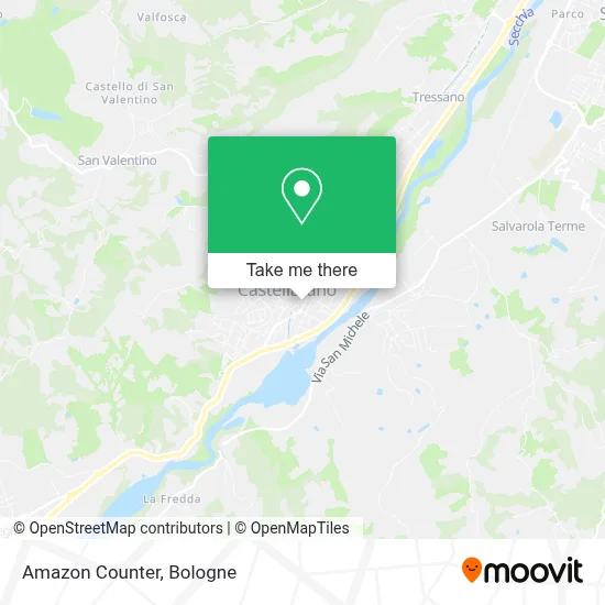 Amazon Counter map