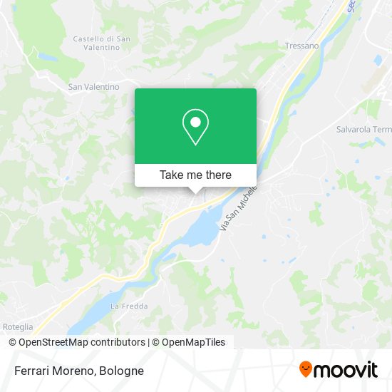 Ferrari Moreno map
