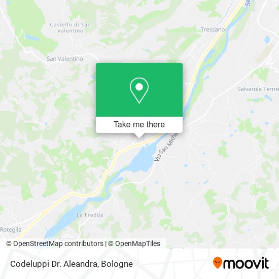 Codeluppi Dr. Aleandra map