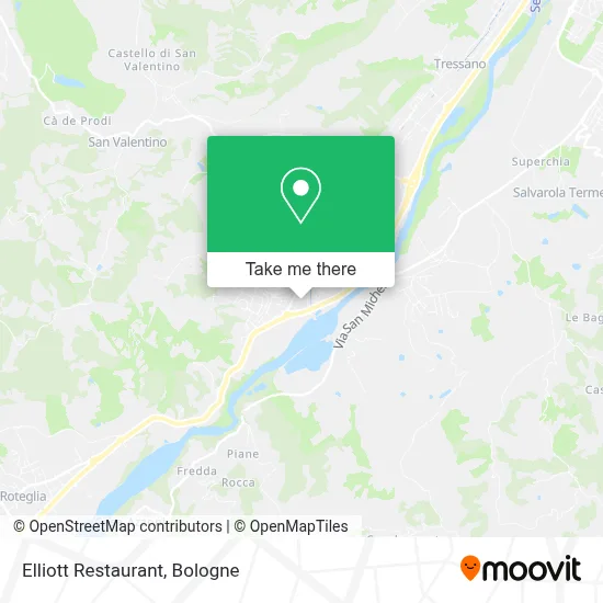 Elliott Restaurant map