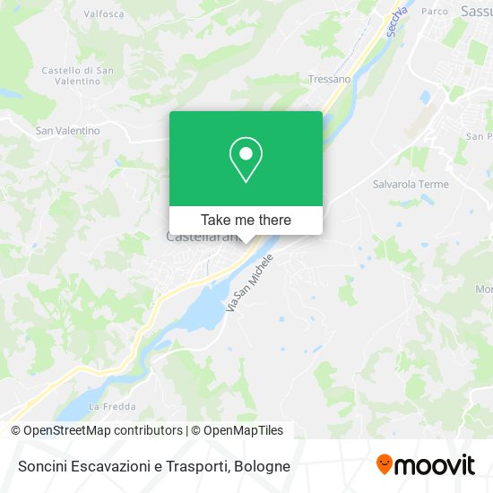 Soncini Escavazioni e Trasporti map