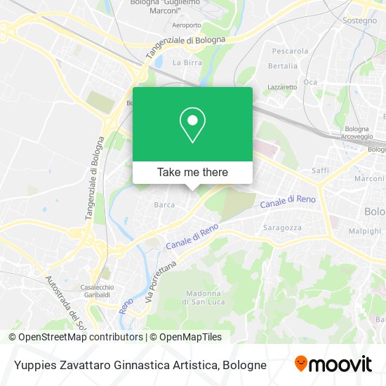 Yuppies Zavattaro Ginnastica Artistica map