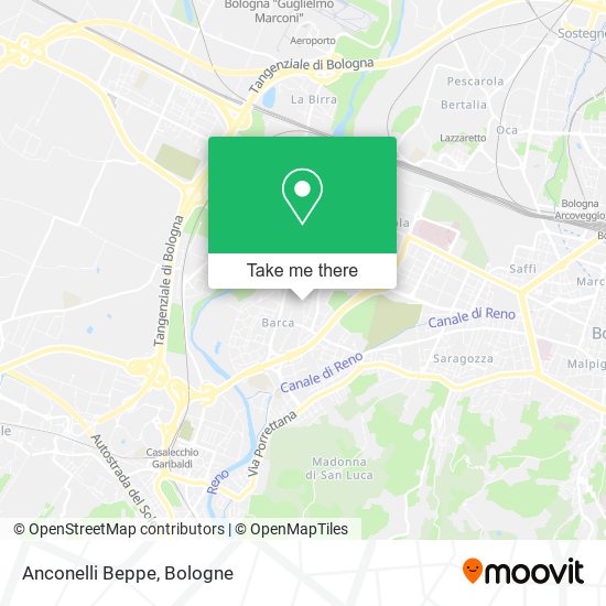 Anconelli Beppe map