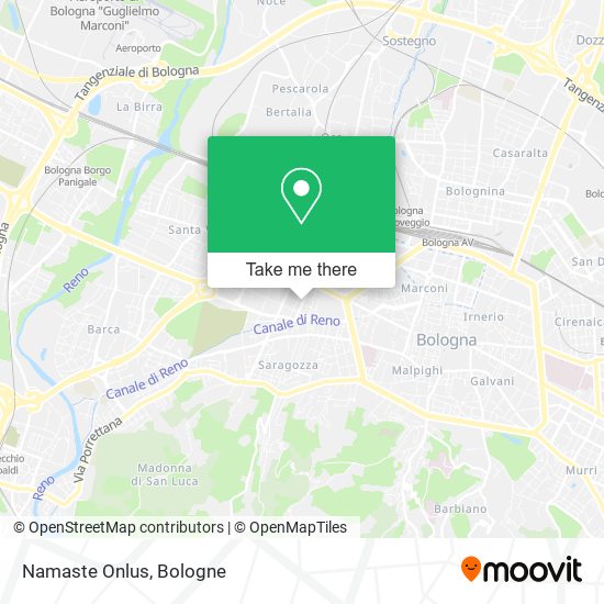 Namaste Onlus map