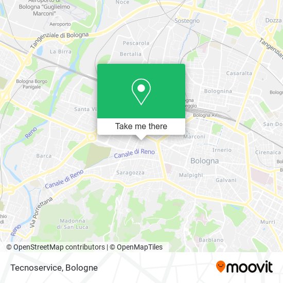 Tecnoservice map