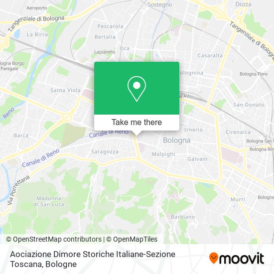 Aociazione Dimore Storiche Italiane-Sezione Toscana map