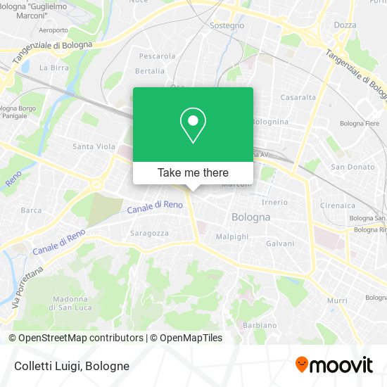 Colletti Luigi map