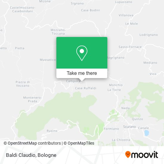 Baldi Claudio map