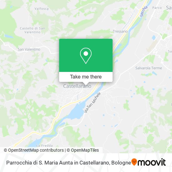 Parrocchia di S. Maria Aunta in Castellarano map