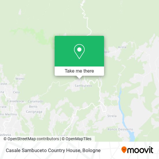 Casale Sambuceto Country House map