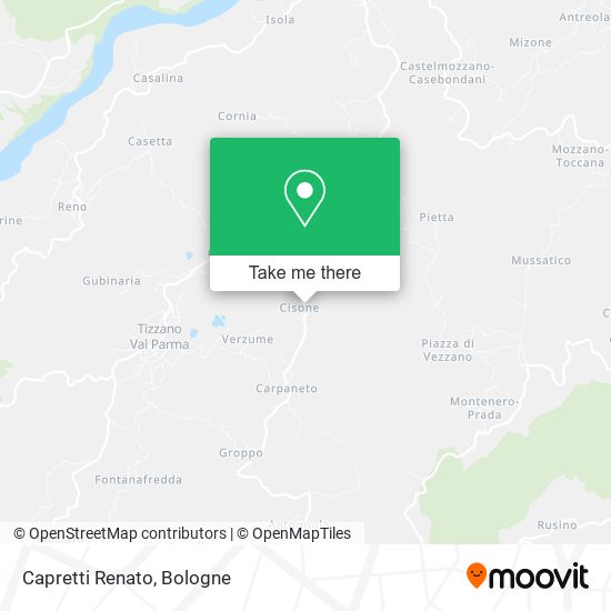 Capretti Renato map