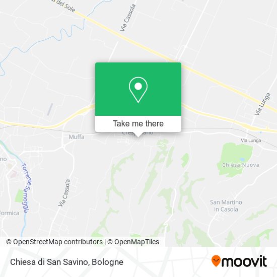 Chiesa di San Savino map