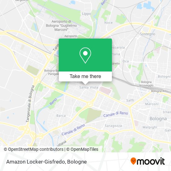 Amazon Locker-Gisfredo map