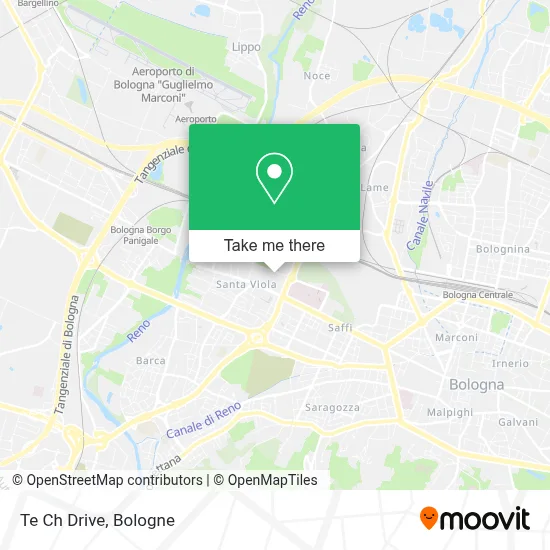 Te Ch Drive map